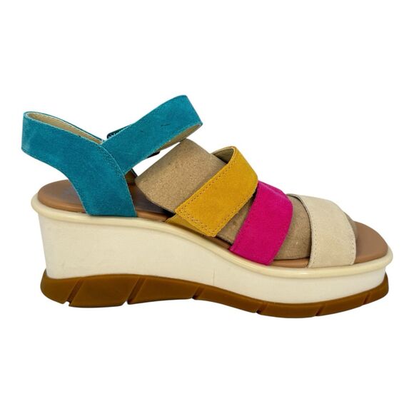 Sorel Womens Joanie III Ankle Strap Wedge Sandal Shoes Size 9.5 - Picture 2 of 6